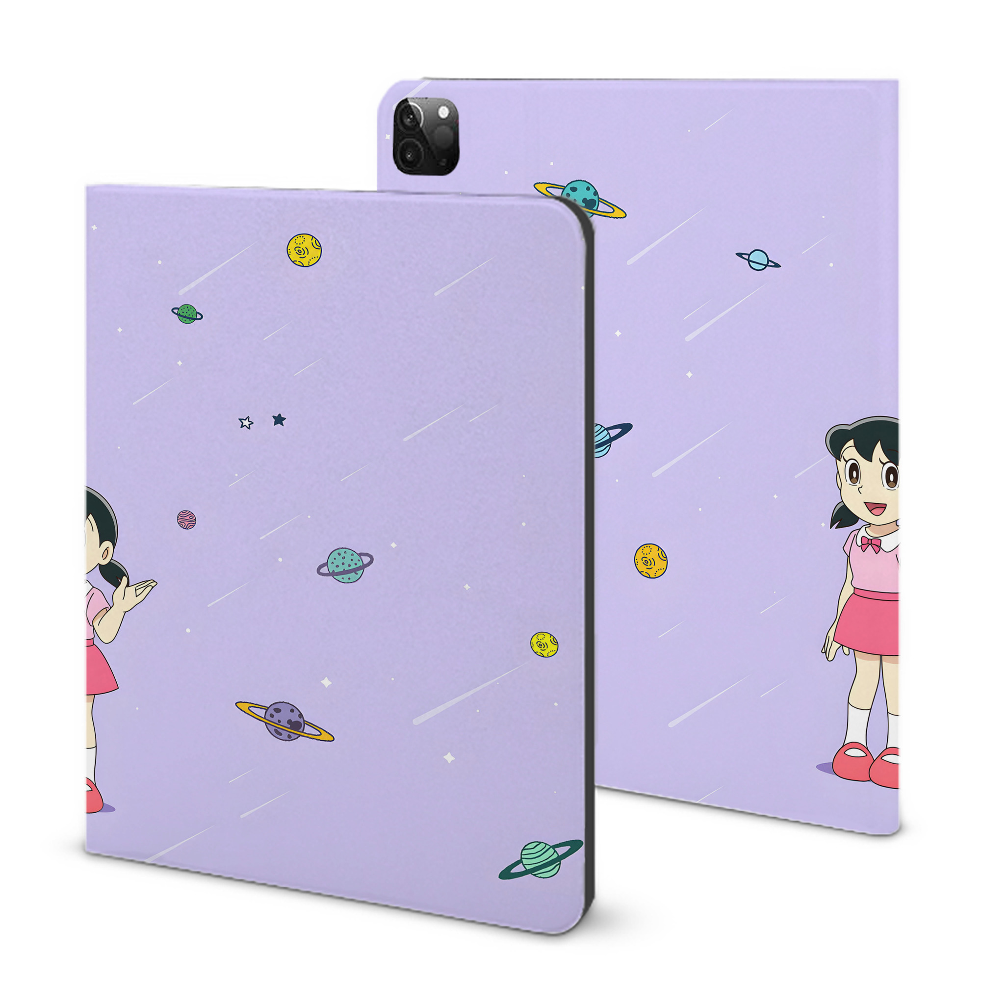 （画像用） ドラえもん Doraemon IPadケース ペンホルダー付き ブックスタイルデザイン